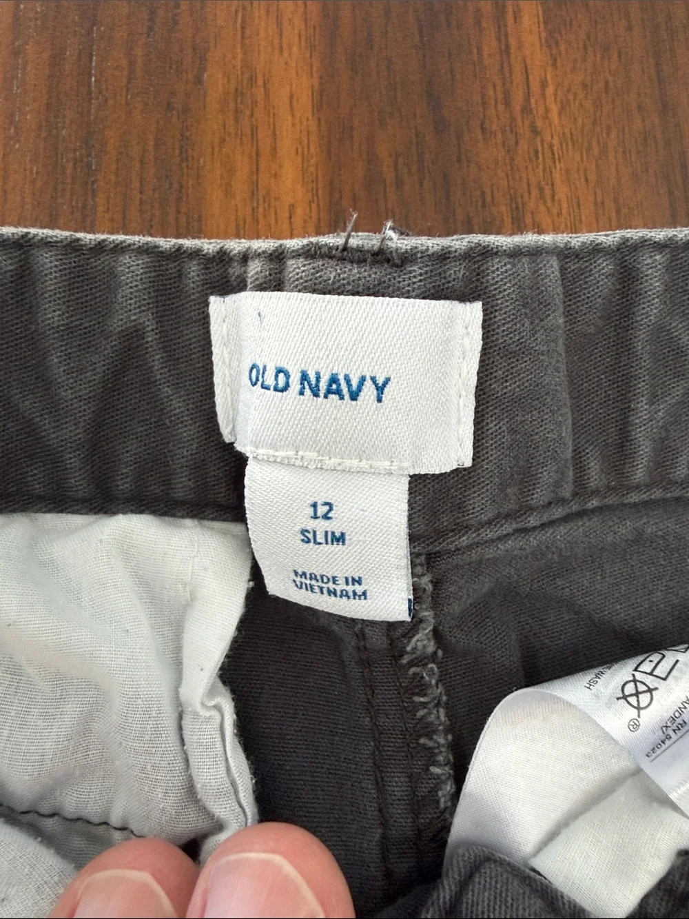 Old Navy Kids Charcoal Gray Casual Shorts